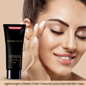 Faces Canada Weightless Stay Matte Compact Vitamin E - Natural 02(9g)